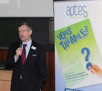 Fabrice Barcq, président de Aptes