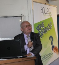 Gilbert Tibolla, vice-président de Aptes